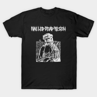 Death Metal Passion Of The Christ Nailed Dead Risen Impending Doom T-Shirt